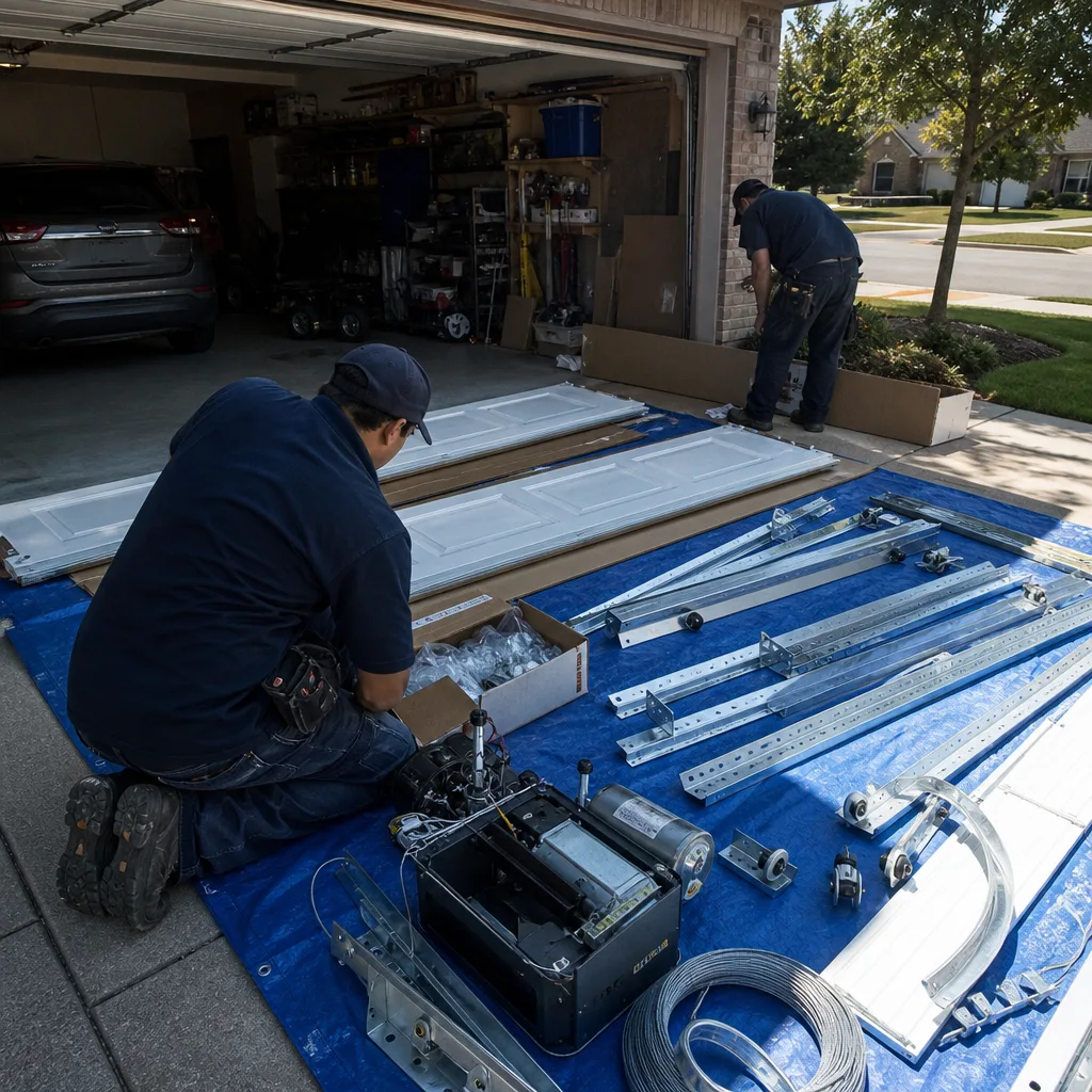 Garage Door Repair in Denton